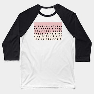 Black Dots Baseball T-Shirt